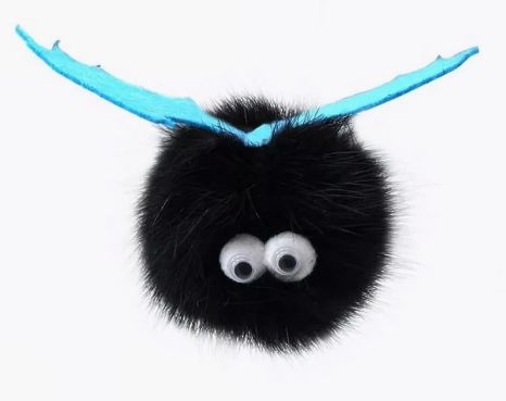 Игрушка для кошек Летучая мышь Валентин / 7 см