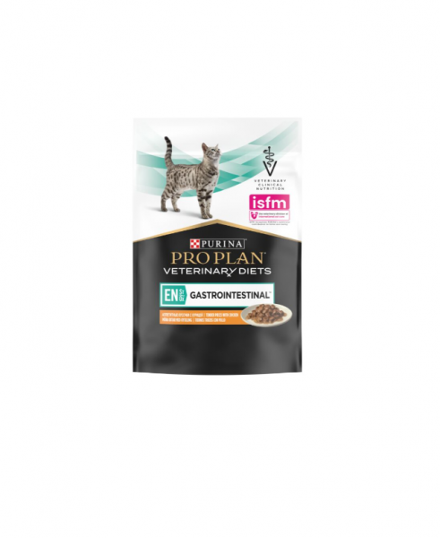 ПРОПЛАН Veterinary Diets GASTROINTESTINAL при расстройствах пищеварения для кошек с курицей / 85 гр.