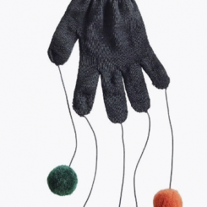 Игрушка для кошек Перчатка-дразнилка, 15 см