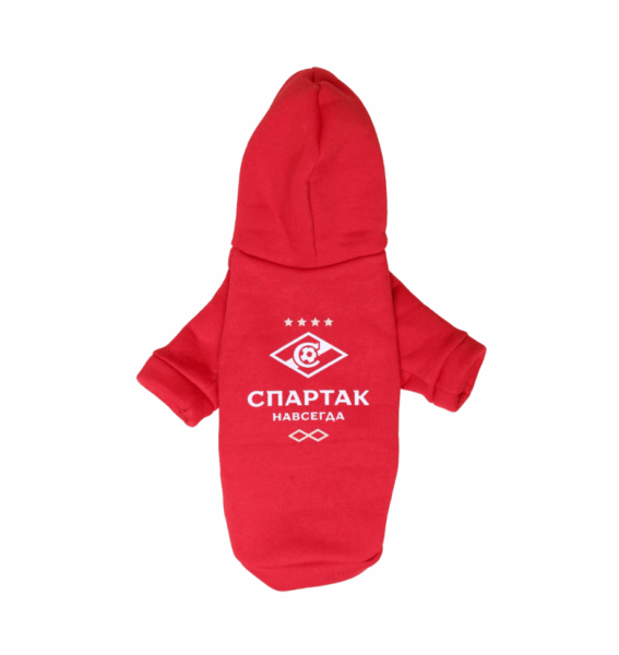 Толстовка для животных СПАРТАК М / размер 27 см Толстовка для животных СПАРТАК М / размер 27 см