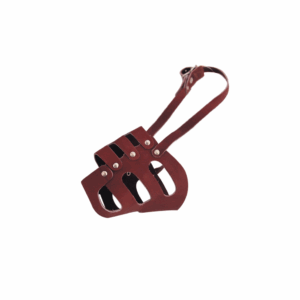 Намордник кожаный цельнокройный №0