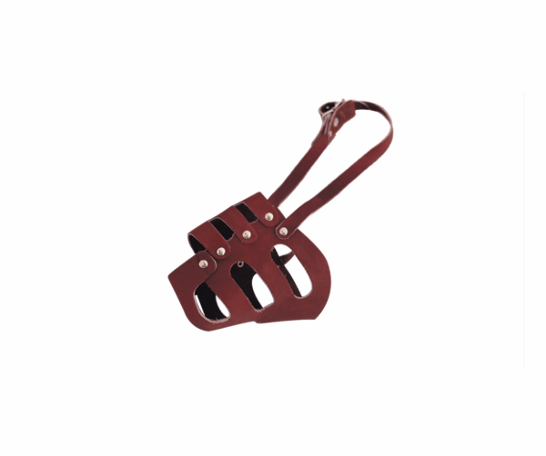 Намордник кожаный цельнокройный №0