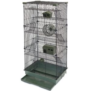 Клетка для грызунов Бабл разборная, 6 этажей / 42х30х93 см