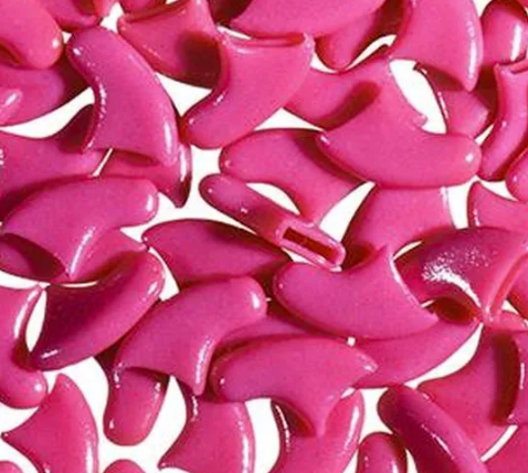 Ногти накладные для кошек с клеем / размер S