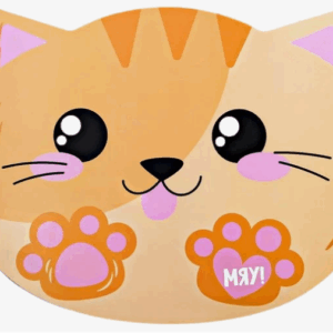 Коврик под миски Мяу! / 35х28 см