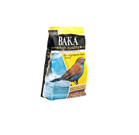 Кормовая смесь Вака High Quality для экзотических птиц / 500 гр.