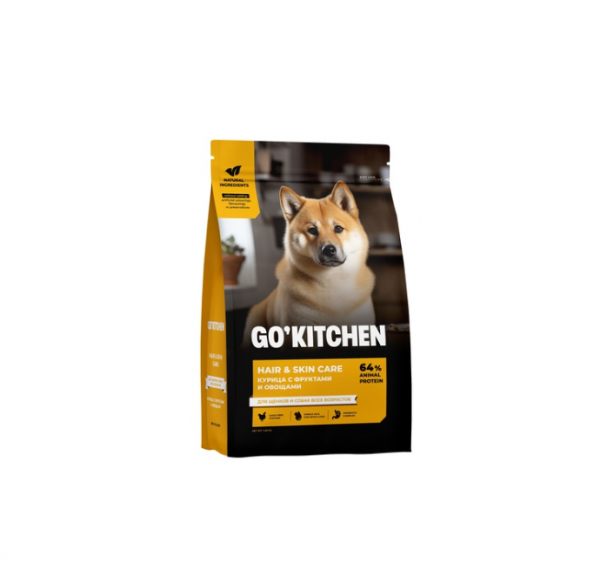 ГОУ КИТЧЕН Для щенков и собак с курицей / 1,59 кг.