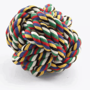 Игрушка для собак Верёвка-плетеный мяч / d50 мм