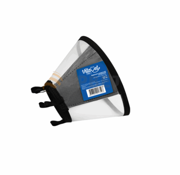 Воротник ветеринарный пластиковый защитный на липучке / № 7