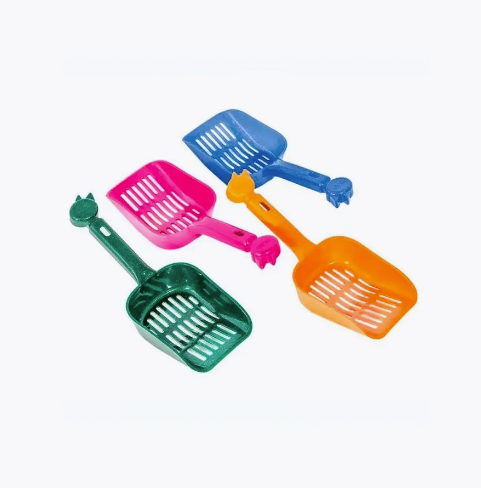 Совок для кошачьего туалета СУПЕРЛЮКС мелкие ячейки / 9х25х4 см