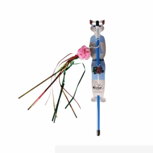 Игрушка для кошек Дразнилка Мишура / 40 см пластик