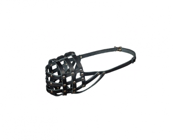 Намордник кожаный (овчарка кобель) / №4