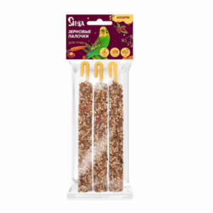 Зерновые палочки для птиц Snax ассорти / 3х75 гр.