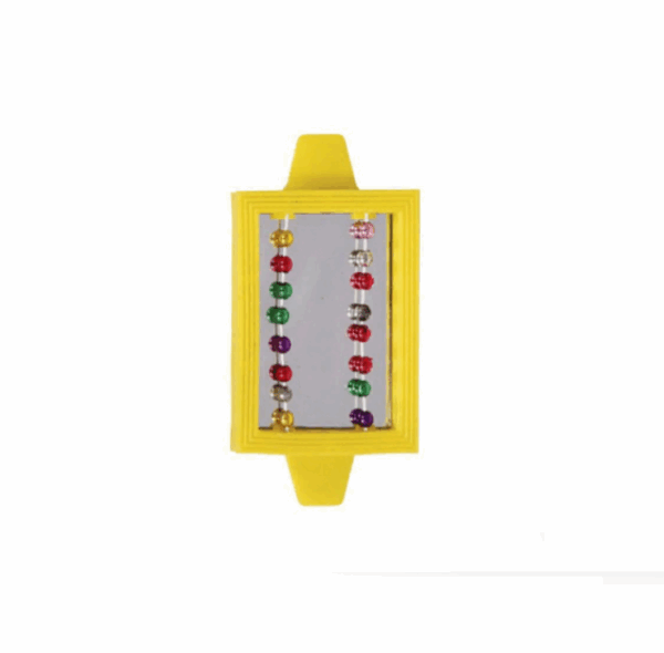 Игрушка для птиц - зеркало Бусы / 6х12,5 см.