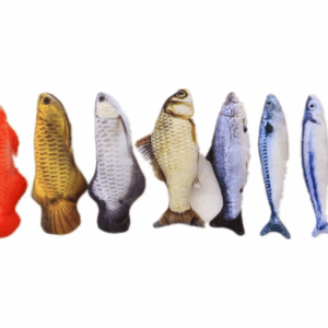 Игрушка для кошек мягкая рыбка, 30 см