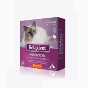 Жидкость успокоительная Relaxivet для кошек и собак / 45 мл.