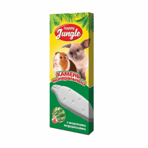 Минеральный камень Happy Jungle для птиц с морскими водорослями / 14 гр.