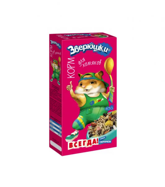 Корм Зверюшки для хомяков / 450 гр.