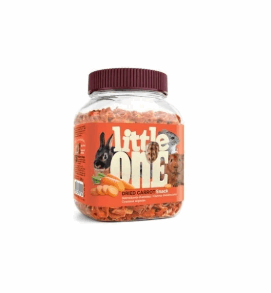 Сушеная морковь Little One для всех видов грызунов / 200 гр.