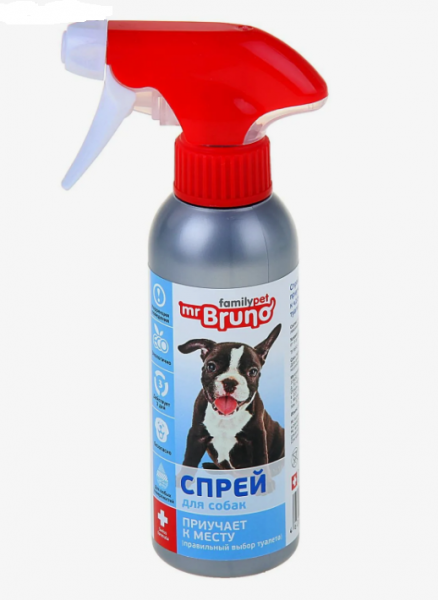 Спрей корректор поведения Mr. Bruno для собак "Приучает к месту" / 200 мл