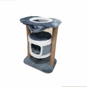 Домик-когтеточка для кошек Комплекс Герда / 38x57x80 см