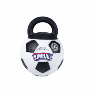 Игрушка для собак Мяч футбольный с ручкой / 26 см