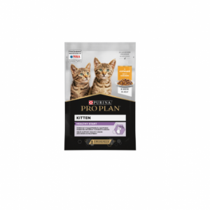 ПРОПЛАН KITTEN для котят с курицей в желе / 85 гр.