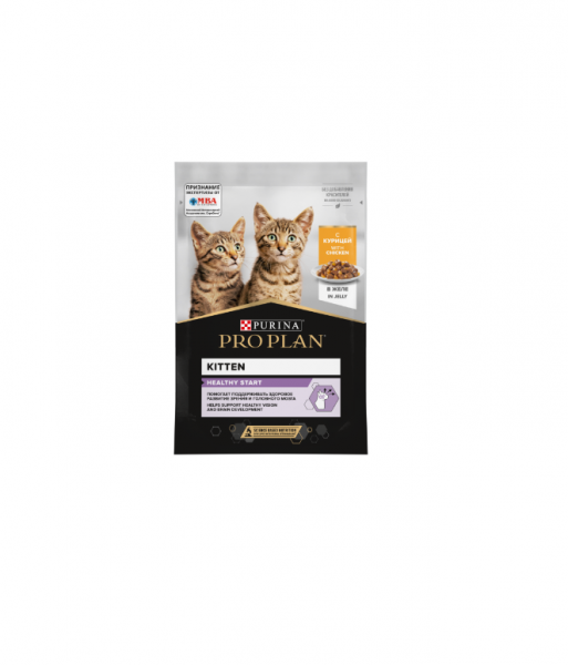 ПРОПЛАН KITTEN для котят с курицей в желе / 85 гр.
