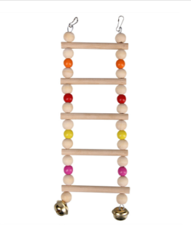 Игрушка для птиц Лестница из бусин / 7х2х30 см
