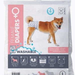 Подгузники M-Pets многоразовые для собак, размер №4 L / талия 48,2-68,5 см