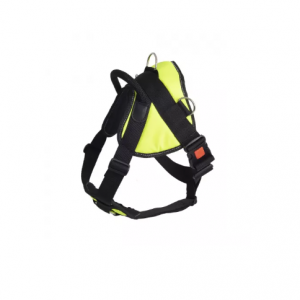 Шлейка нейлоновая с грудью и застежкой-фастексом с блокировкой L / шея 60-80см, грудь 80-110см