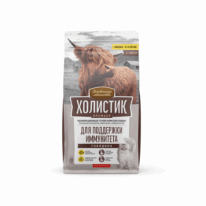 ДЕРЕВЕНСКИЕ ЛАКОМСТВА для поддержки иммунитета для взрослых кошек Говядина / 400 гр.
