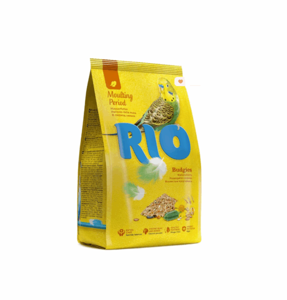 Корм RIO для волнистых попугайчиков в период линьки / 500 гр.