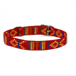 Ошейник нейлон Орнамент / 20ммх50см