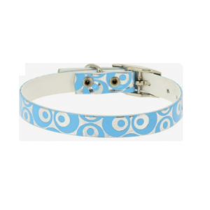 Ошейник Синтетик двойной Калейдоскоп / 10ммх16-22см
