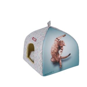 Домик Виг-Вам Йога Кэтс №2 зелёный / 39х39х45 см