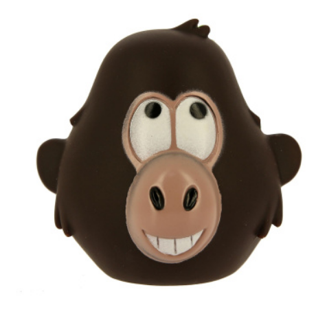 Игрушка для собак Обезьянка / 8,5х8 см