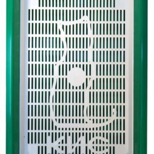 Туалет для кошек КИС малый с сеткой / 32,5х23,5х5 см