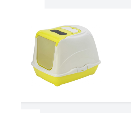 Туалет закрытый для кошек Moderna Flip Cat / 39х50х37 см