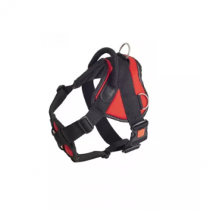 Шлейка нейлоновая с грудью и застежкой-фастексом с блокировкой М / шея 60-70см, грудь 55-70см