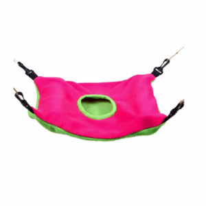 Гамак для хорьков из флиса с карманом большой / 43х33 см, d 14 см