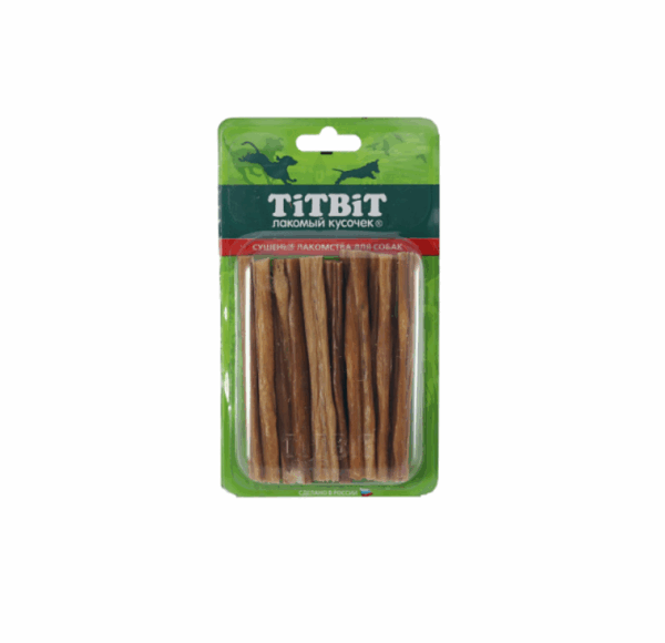 ТИТБИТ для собак Кишки говяжьи Б2-S / 60 гр.