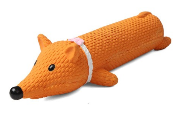 Игрушка для собак из латекса Лиса / 21 см