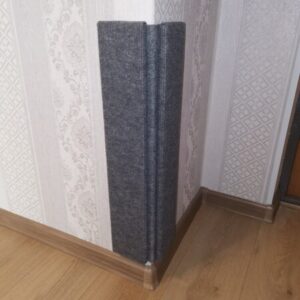 Когтеточка для кошек угловая двухсторонняя / 59х24 см