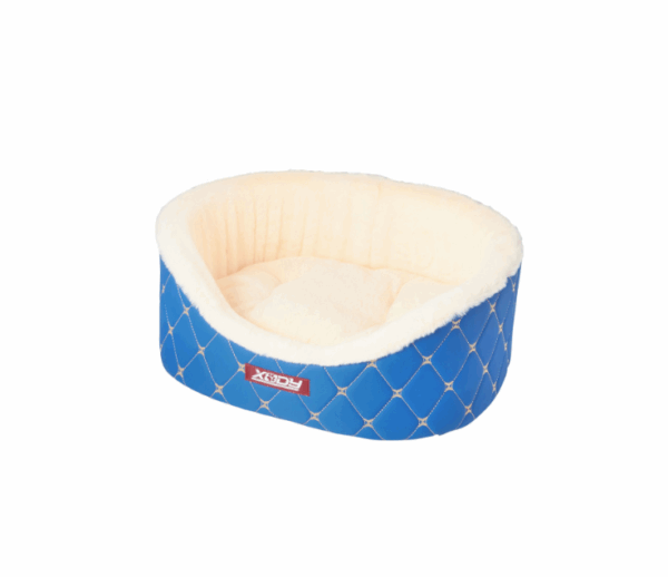 Лежак Премиум Карбон №1 синий/ваниль / 42х35х16 см