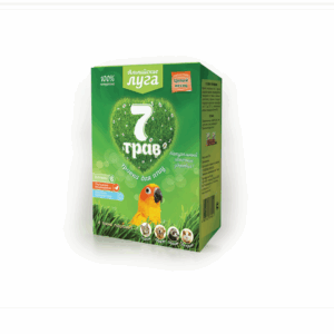 Травка Альпийские Луга 7 трав для птиц в лотке / 60 гр.