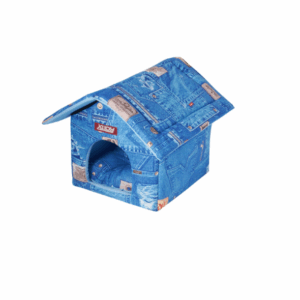 Домик Будка (хлопок) №2 Джинс / 30х50х32 см
