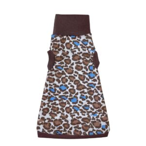 Водолазка для кошек Леопард L / размер 32 см