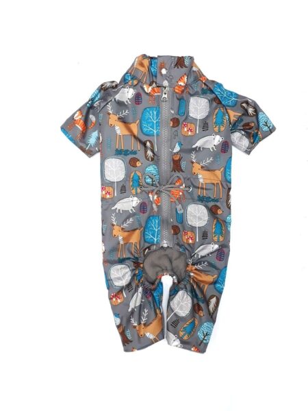 Комбинезон демисезонный на флисе для собак / р.30 унисекс