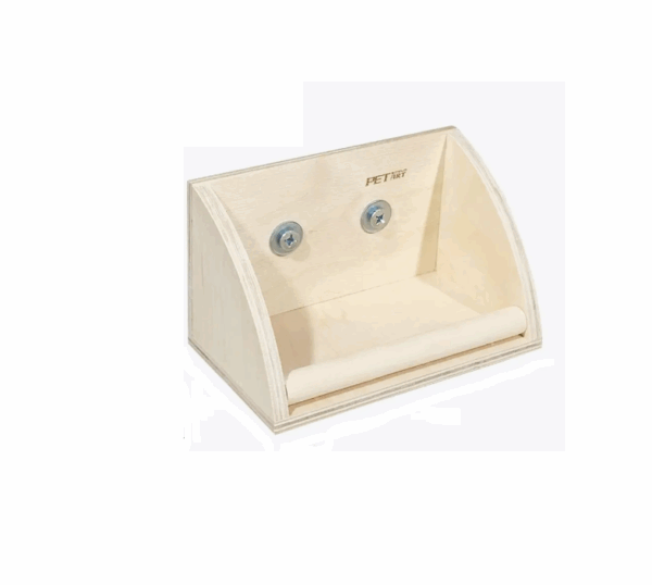 Игрушка для птиц Полка для птиц Wall Gallery / размер S, 15х8х8 см